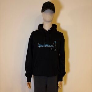 L7 Lane Seven "The Break Room" Black Hoodie - Size L - EUC